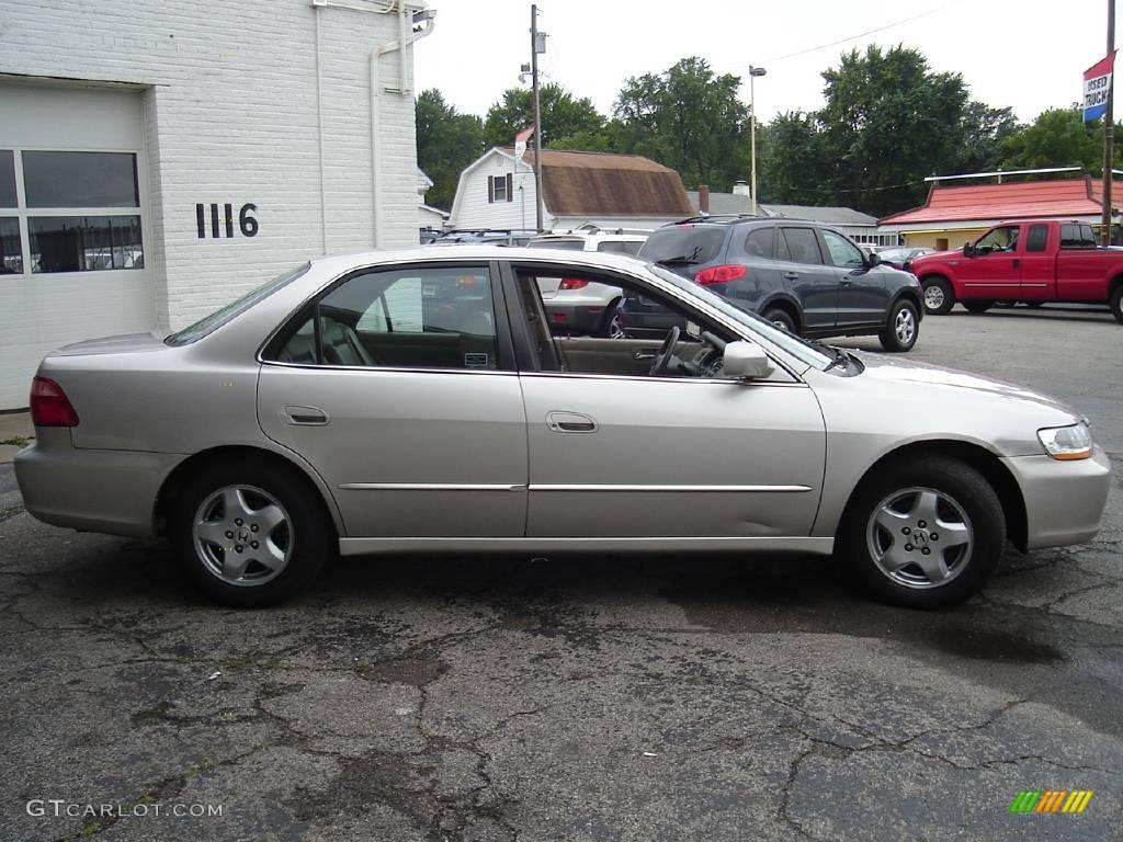 1998 Accord EX V6 Sedan - Regent Silver Pearl / Ivory photo #6