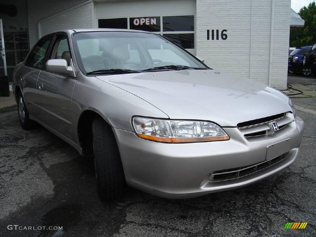 1998 Accord EX V6 Sedan - Regent Silver Pearl / Ivory photo #7