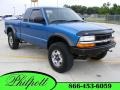 2000 Space Blue Metallic Chevrolet S10 LS Extended Cab 4x4  photo #1