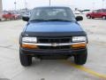 2000 Space Blue Metallic Chevrolet S10 LS Extended Cab 4x4  photo #8