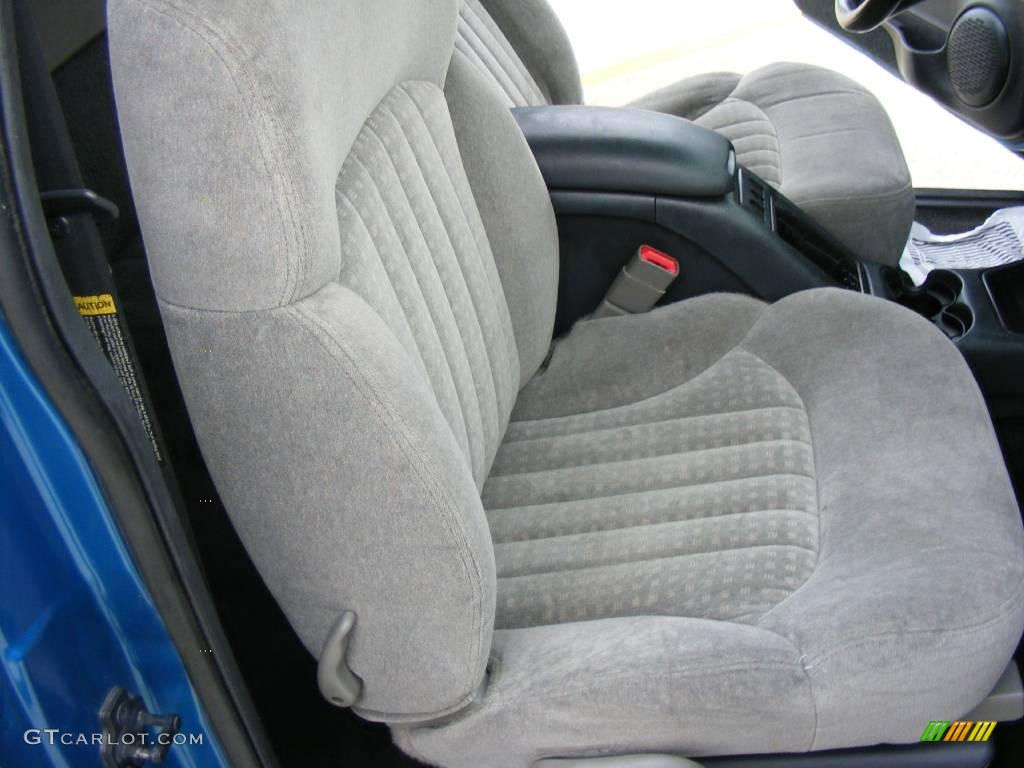2000 S10 LS Extended Cab 4x4 - Space Blue Metallic / Graphite photo #19