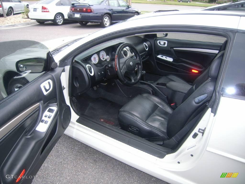2003 Stratus R/T Coupe - Satin White Pearl / Black photo #10