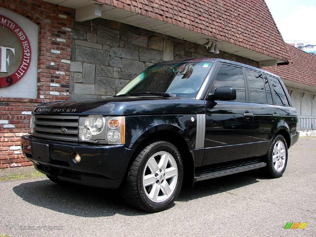 2004 Range Rover HSE - Adriatic Blue Metallic / Sand/Jet Black photo #33