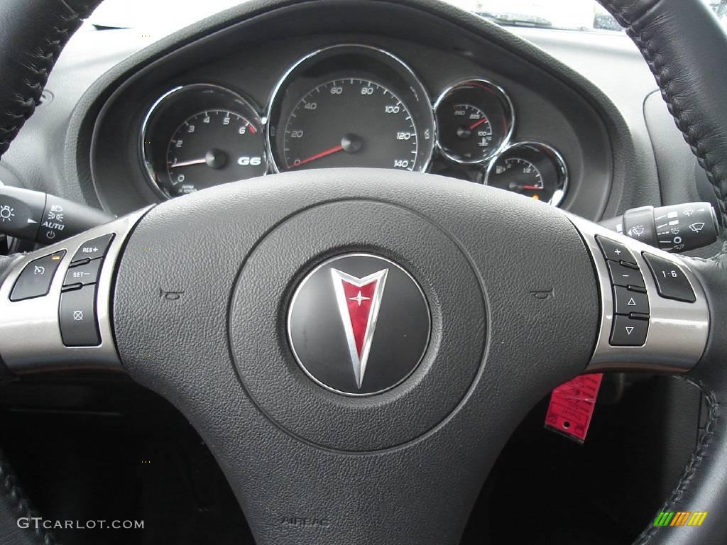 2006 G6 V6 Sedan - Black / Ebony photo #27