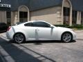 2008 Ivory Pearl White Infiniti G 37 Coupe  photo #7