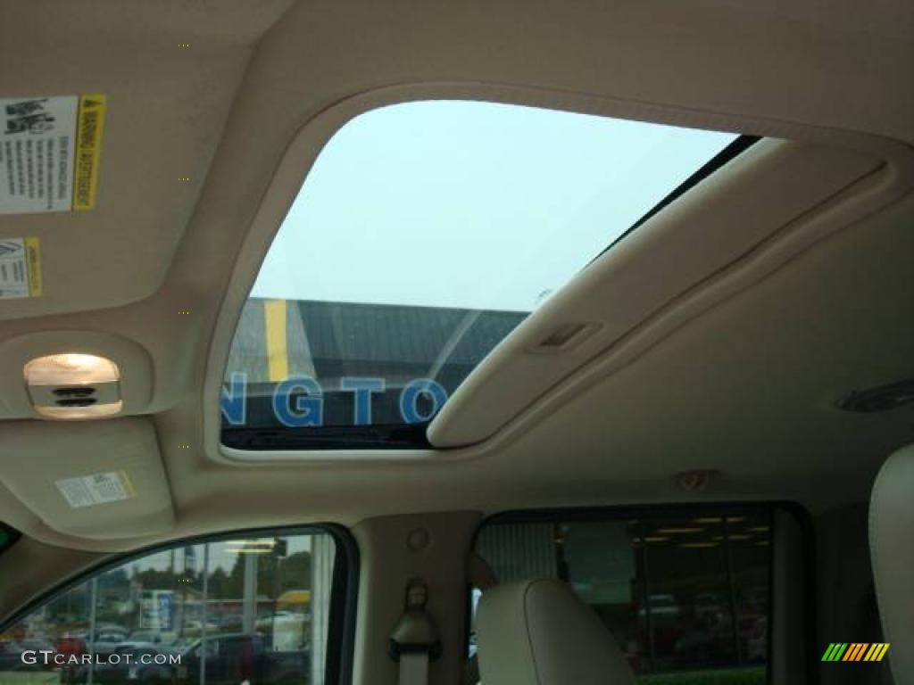 2005 F150 Lariat SuperCrew 4x4 - Medium Wedgewood Blue Metallic / Tan photo #16