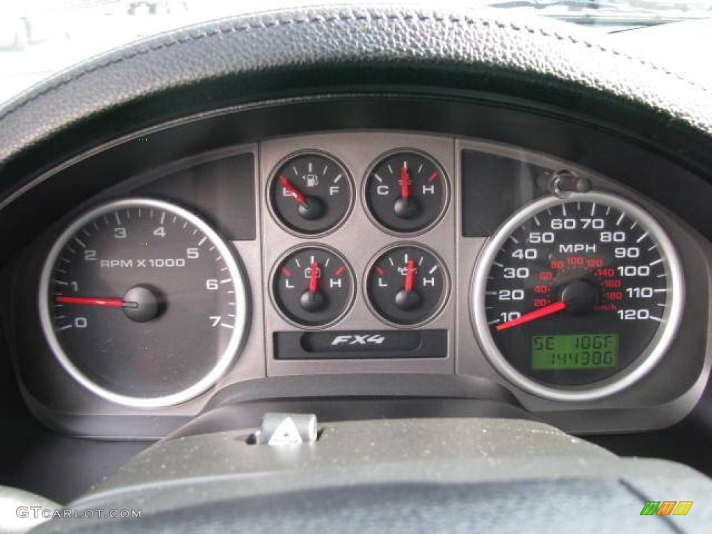 2006 F150 FX4 SuperCrew 4x4 - Oxford White / Black photo #11