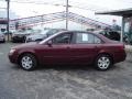 2007 Dark Cherry Red Hyundai Sonata GLS  photo #2