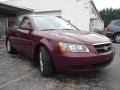 2007 Dark Cherry Red Hyundai Sonata GLS  photo #7