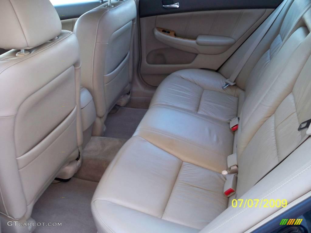 2005 Accord EX-L V6 Sedan - Deep Green Pearl / Ivory photo #4