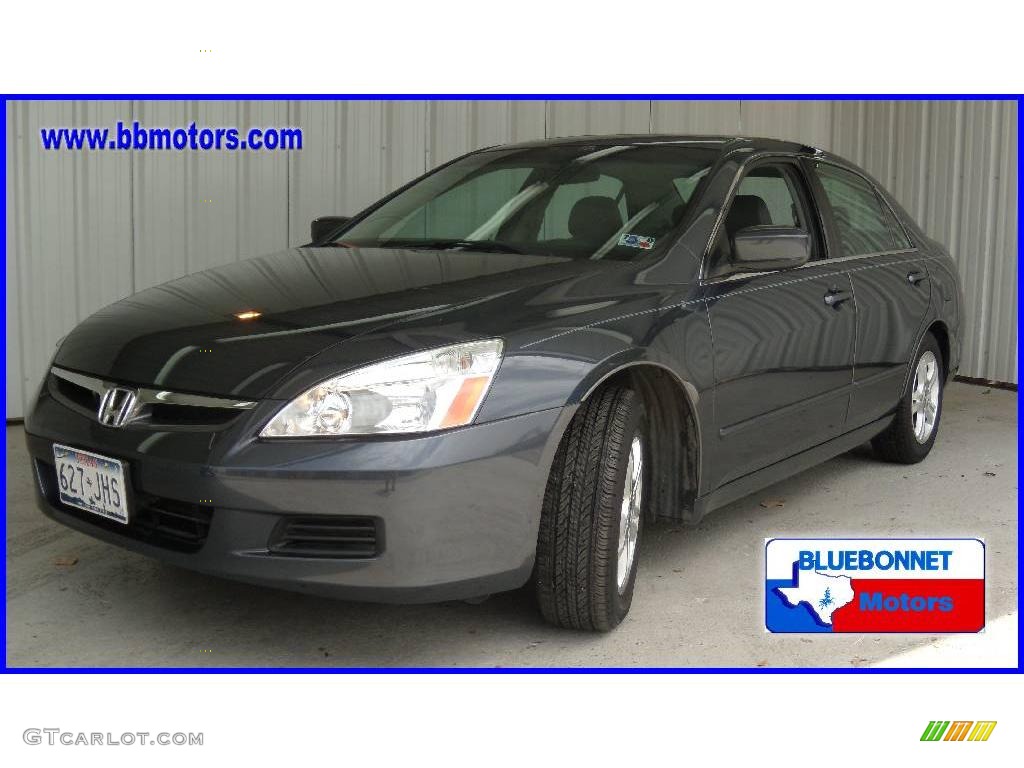 2006 Accord EX-L Sedan - Graphite Pearl / Gray photo #1