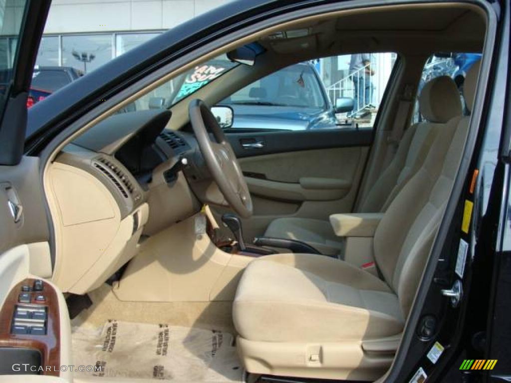 2006 Accord EX Sedan - Nighthawk Black Pearl / Ivory photo #7