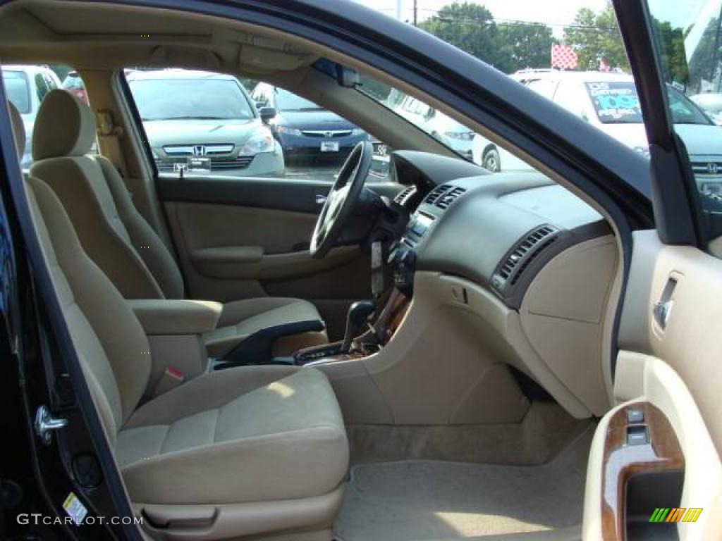 2006 Accord EX Sedan - Nighthawk Black Pearl / Ivory photo #8