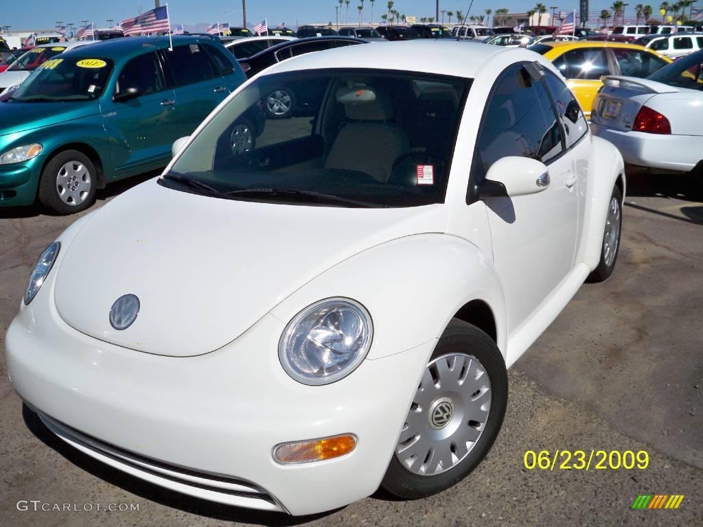 2004 New Beetle GL Coupe - Campanella White / Cream Beige photo #1