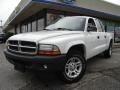 2004 Bright White Dodge Dakota SXT Quad Cab  photo #1