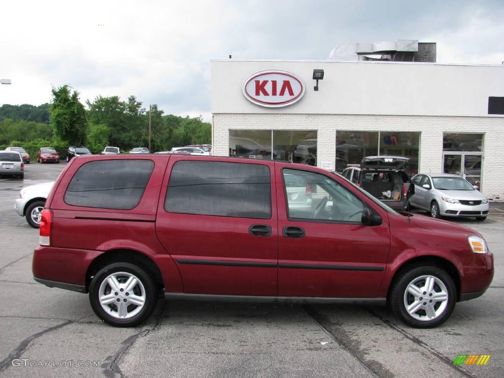 2005 Uplander  - Sport Red Metallic / Medium Gray photo #2