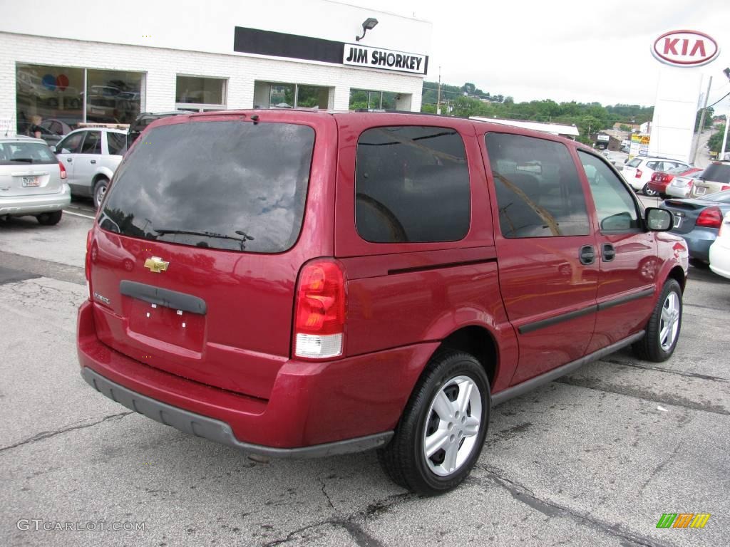 2005 Uplander  - Sport Red Metallic / Medium Gray photo #3