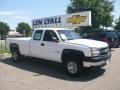 2007 Summit White Chevrolet Silverado 2500HD Work Truck Extended Cab  photo #1