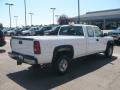 2007 Summit White Chevrolet Silverado 2500HD Work Truck Extended Cab  photo #6