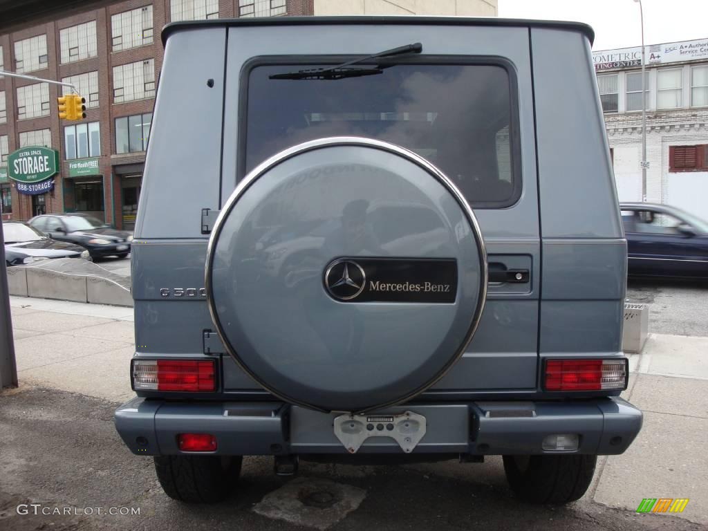 2005 G 500 - Platinum Blue Metallic / Black photo #11