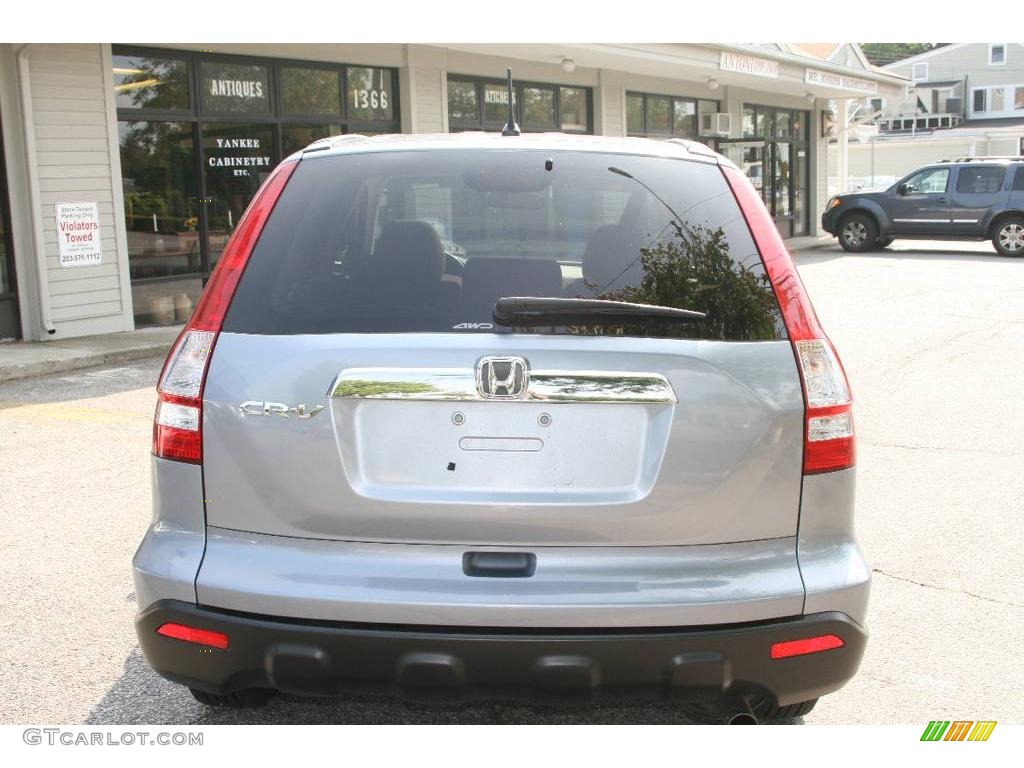 2008 CR-V EX 4WD - Glacier Blue Metallic / Gray photo #6