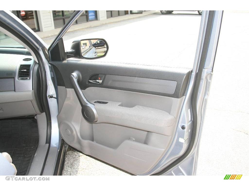 2008 CR-V EX 4WD - Glacier Blue Metallic / Gray photo #14
