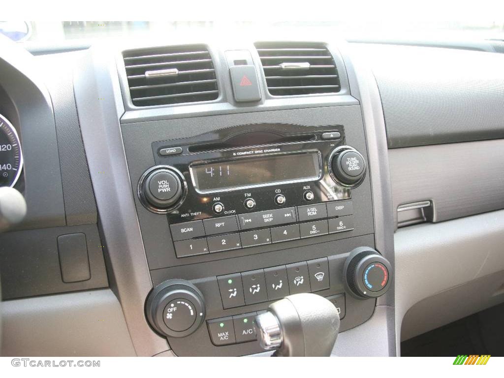 2008 CR-V EX 4WD - Glacier Blue Metallic / Gray photo #22