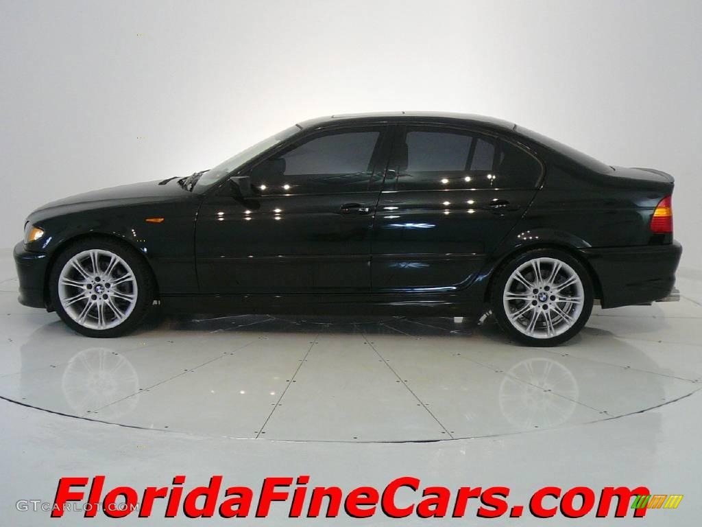 2005 3 Series 330i Sedan - Jet Black / Black photo #3