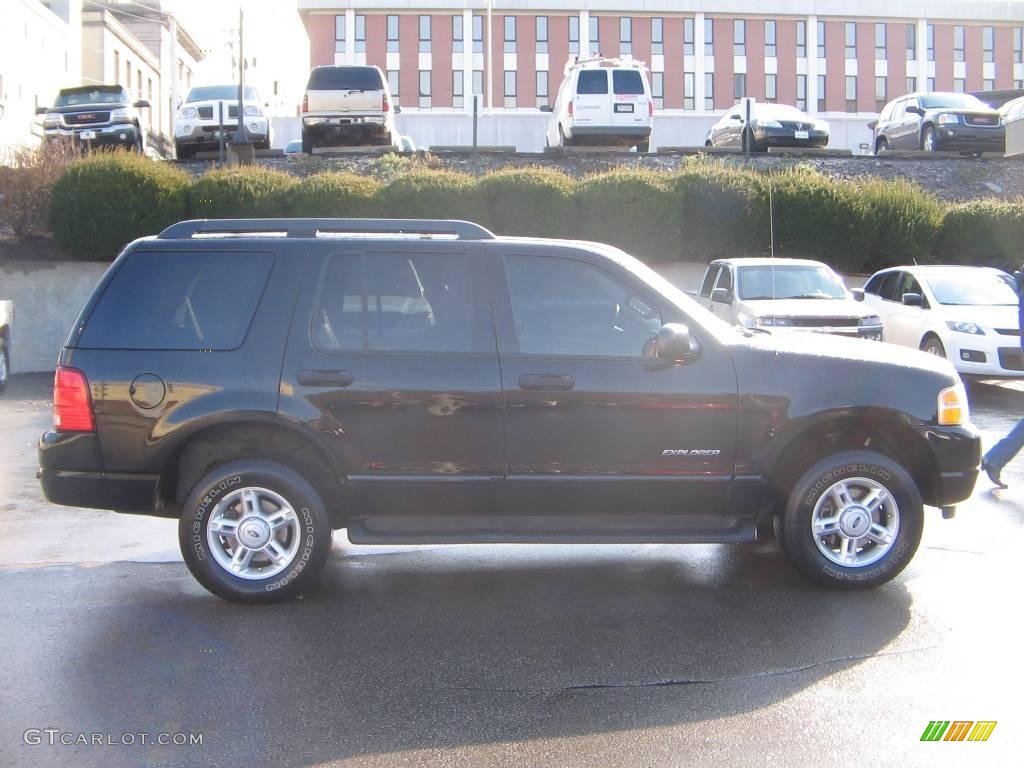 2005 Explorer XLT 4x4 - Black / Graphite photo #7