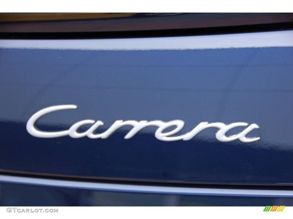 2008 911 Carrera Coupe - Midnight Blue Metallic / Sand Beige photo #20