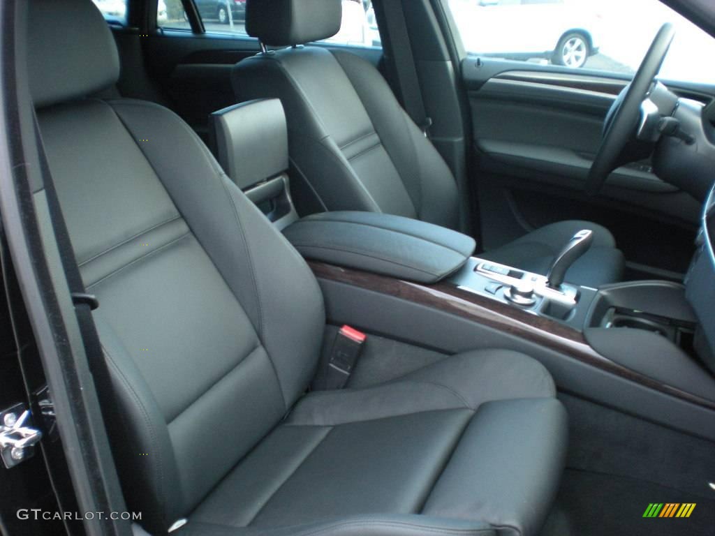 2009 X6 xDrive50i - Black Sapphire Metallic / Black Nevada Leather photo #21