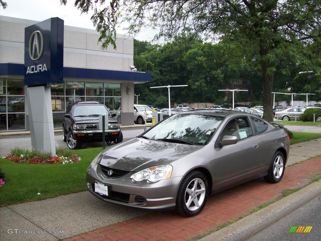 2002 RSX Sports Coupe - Desert Silver Metallic / Titanium photo #1