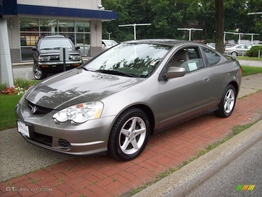 2002 RSX Sports Coupe - Desert Silver Metallic / Titanium photo #2