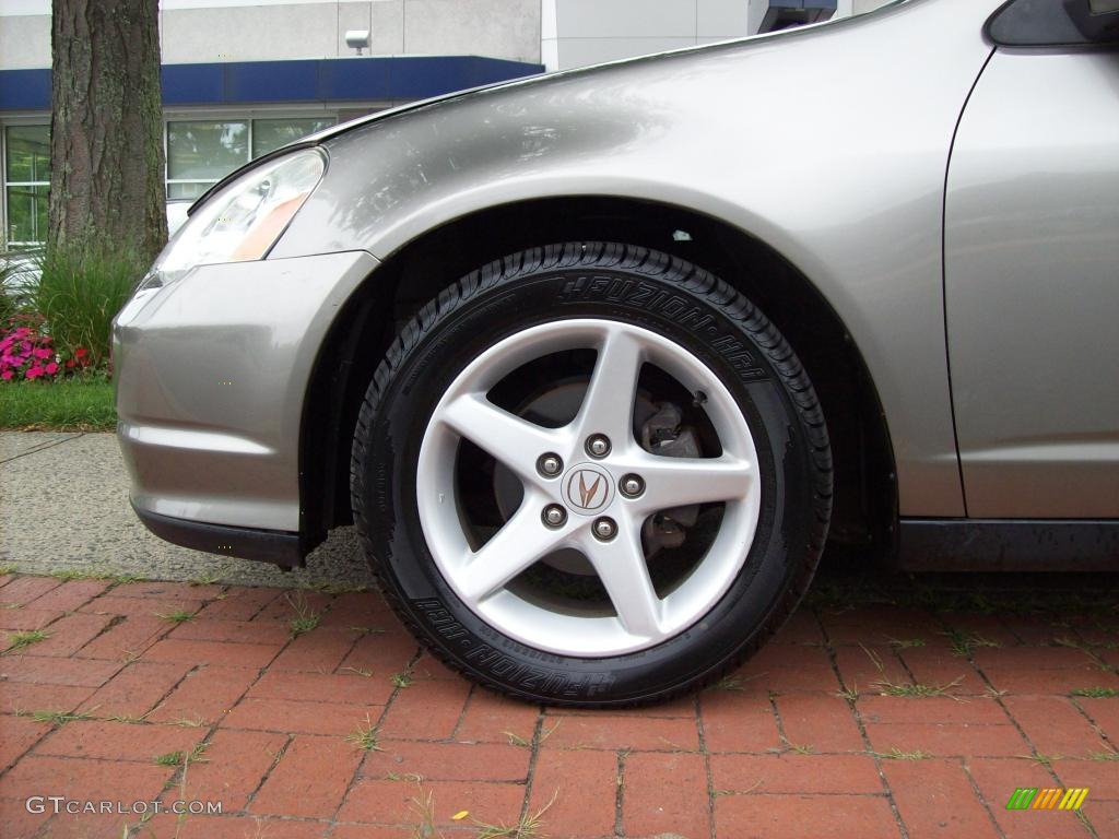 2002 RSX Sports Coupe - Desert Silver Metallic / Titanium photo #16