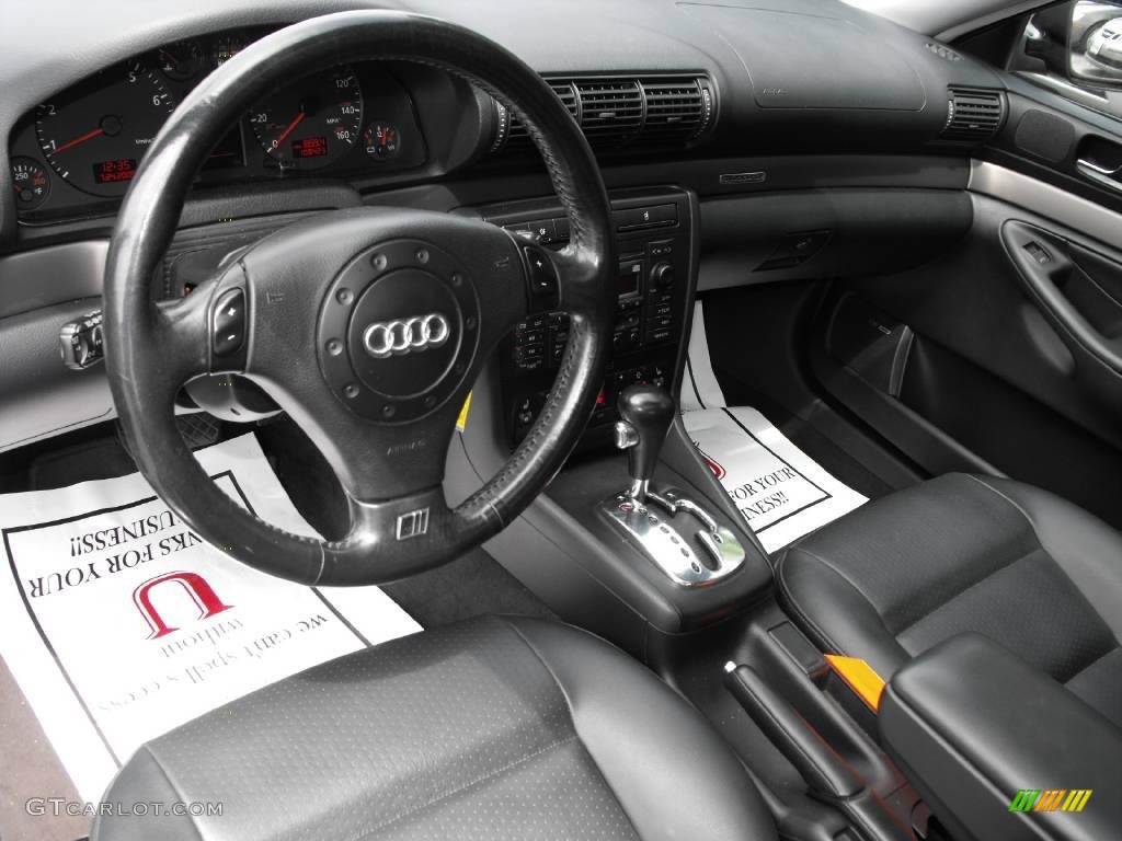2001 A4 1.8T quattro Sedan - Brilliant Black / Onyx photo #19