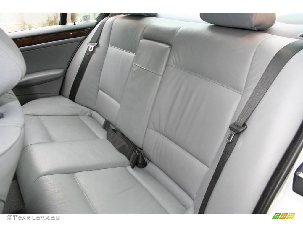 1999 3 Series 328i Sedan - Titanium Silver Metallic / Grey photo #47