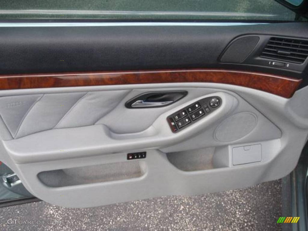 2003 5 Series 525i Sedan - Slate Green Metallic / Grey photo #25