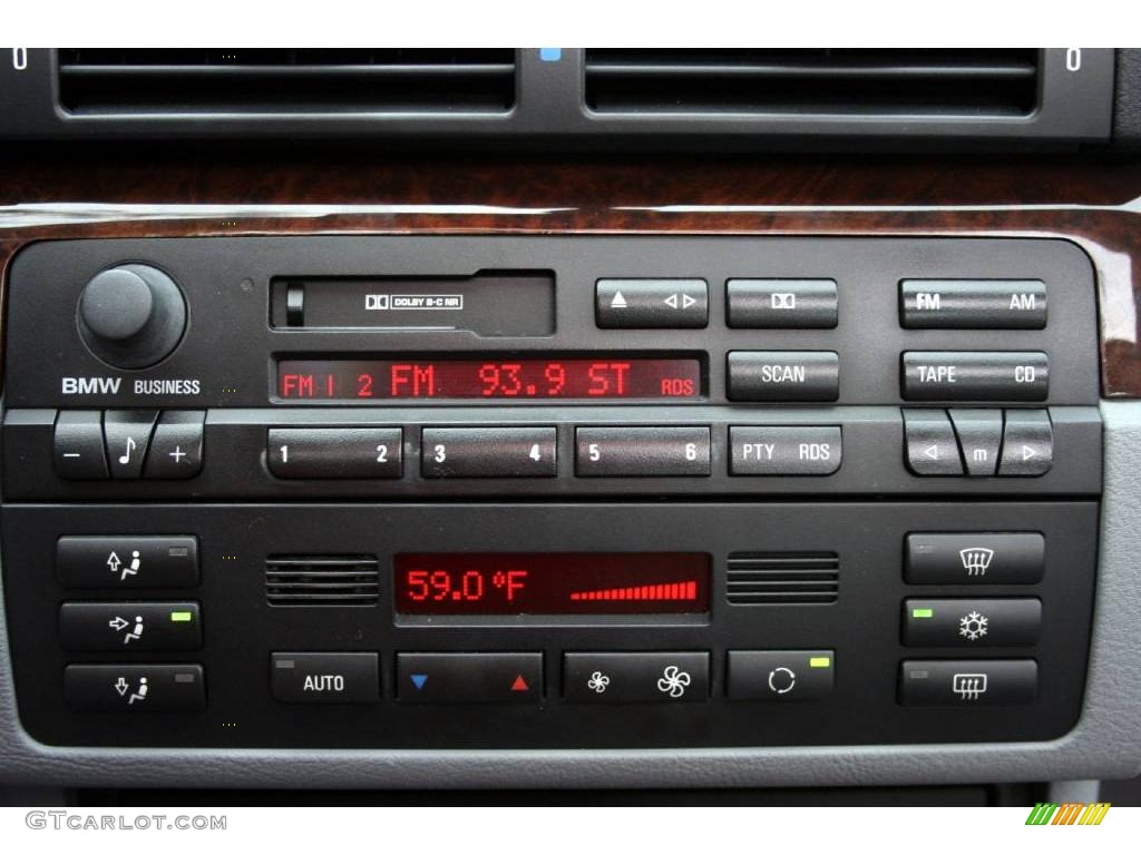 1999 3 Series 328i Sedan - Titanium Silver Metallic / Grey photo #55