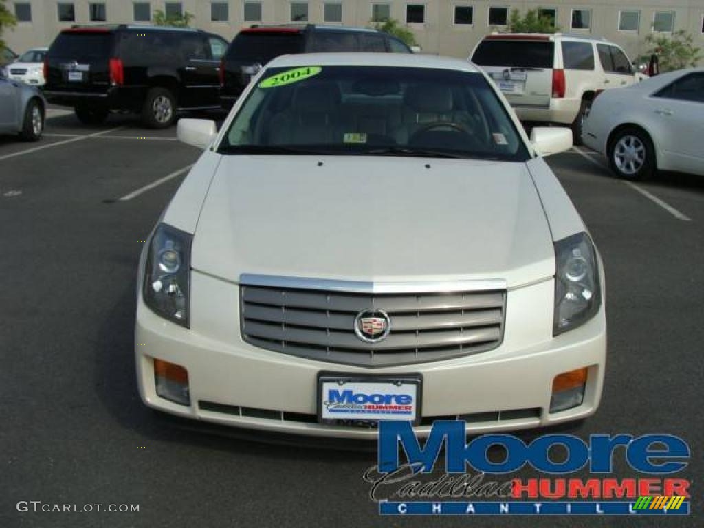 2004 CTS Sedan - White Diamond / Light Neutral photo #15