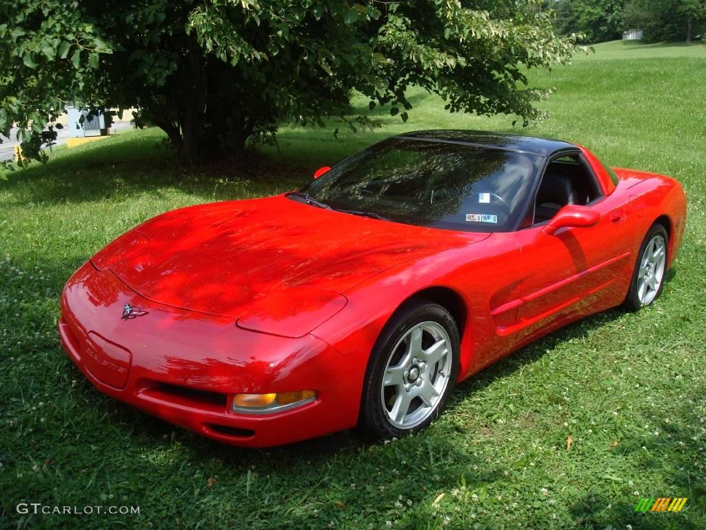 1998 Corvette Coupe - Torch Red / Black photo #1