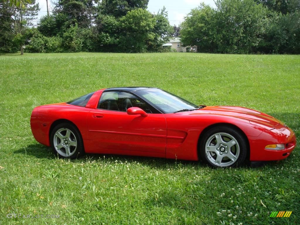 1998 Corvette Coupe - Torch Red / Black photo #6