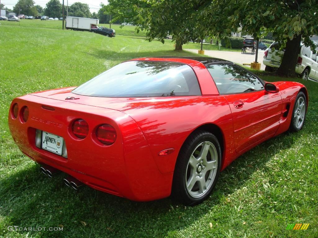 1998 Corvette Coupe - Torch Red / Black photo #7