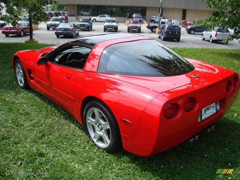 1998 Corvette Coupe - Torch Red / Black photo #9