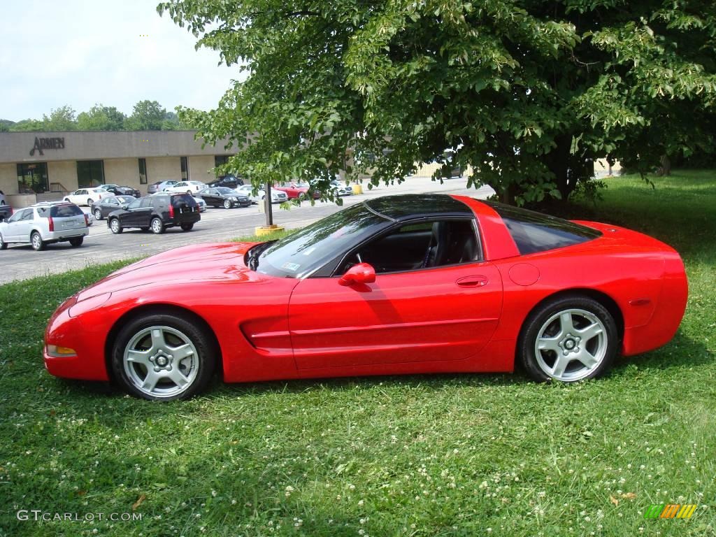 1998 Corvette Coupe - Torch Red / Black photo #10