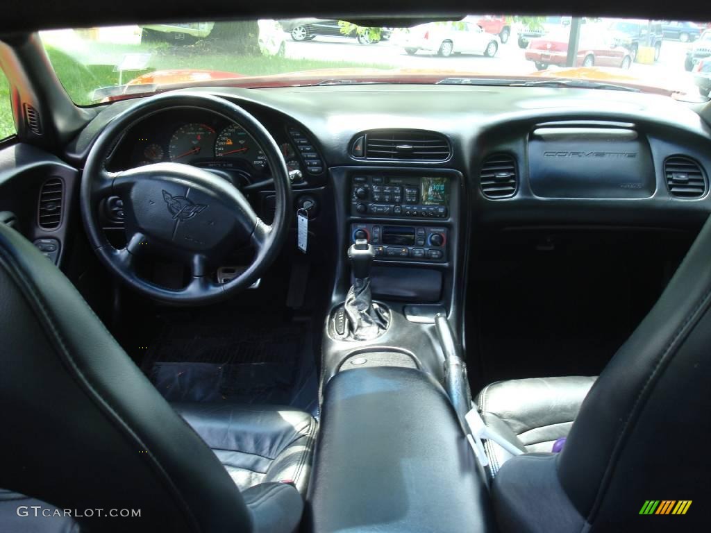 1998 Corvette Coupe - Torch Red / Black photo #21