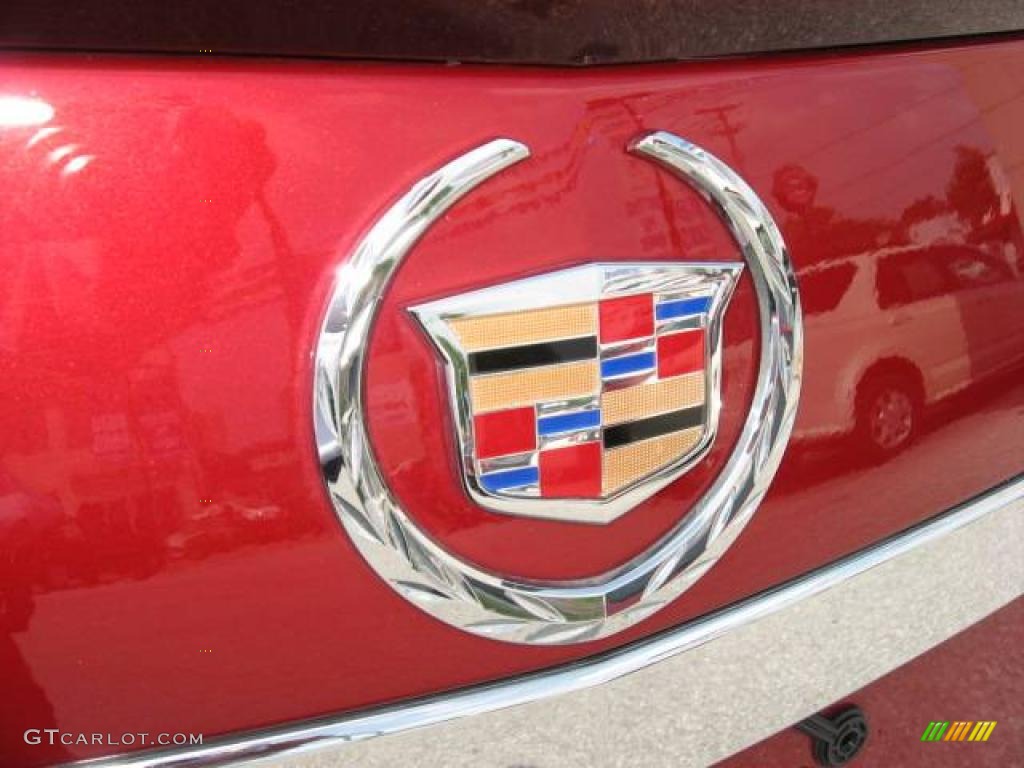 2009 CTS 4 AWD Sedan - Crystal Red / Ebony photo #44