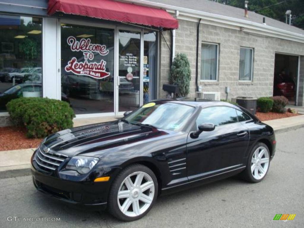 2006 Crossfire Coupe - Black / Dark Slate Gray photo #1