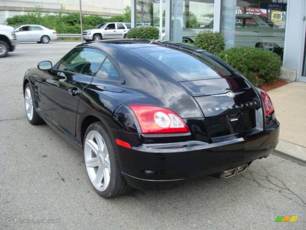 Black 2006 Chrysler Crossfire Coupe Exterior Photo #14853461