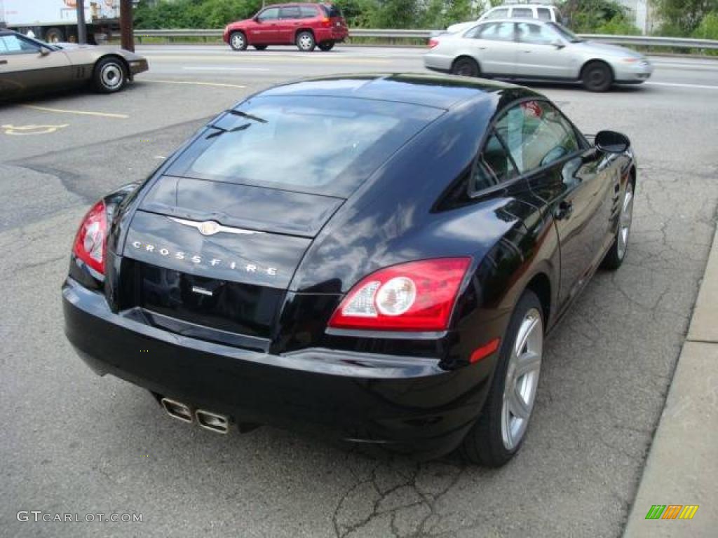 Black 2006 Chrysler Crossfire Coupe Exterior Photo #14853516
