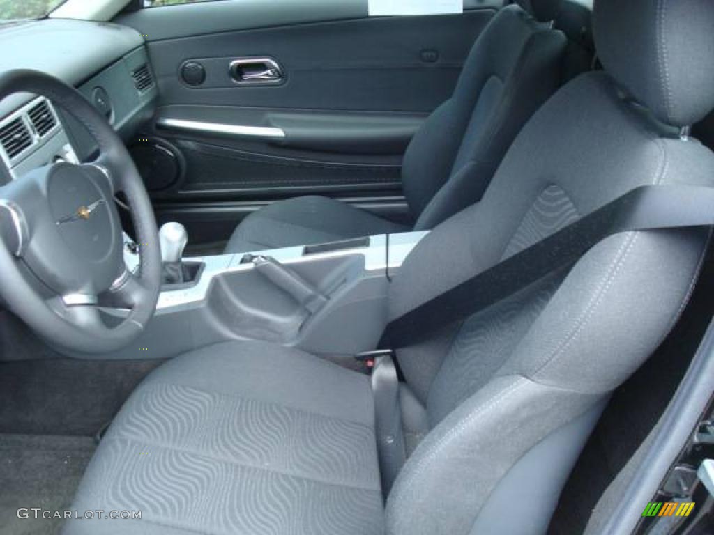 Dark Slate Gray Interior 2006 Chrysler Crossfire Coupe Photo #14853611